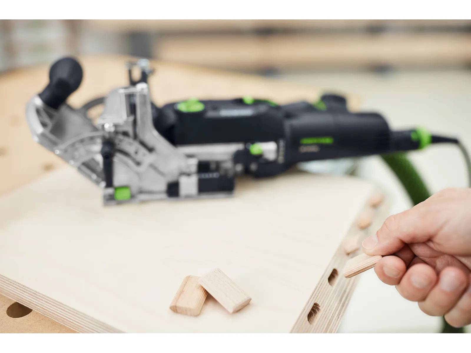Fraiseuse filaire 420W DF 500 RQ-Set DOMINO - FESTOOL - avec accessoires - SYSTAINER - 578541 - Image 3