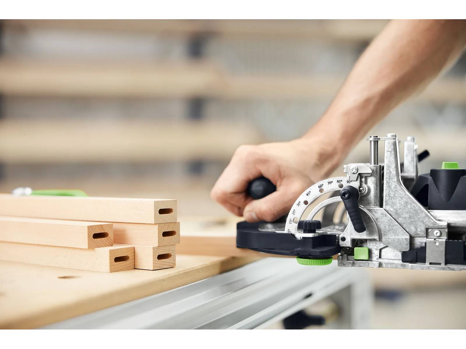 Fraiseuse filaire 420W DF 500 RQ-Set DOMINO - FESTOOL - avec accessoires - SYSTAINER - 578541 - Image 6