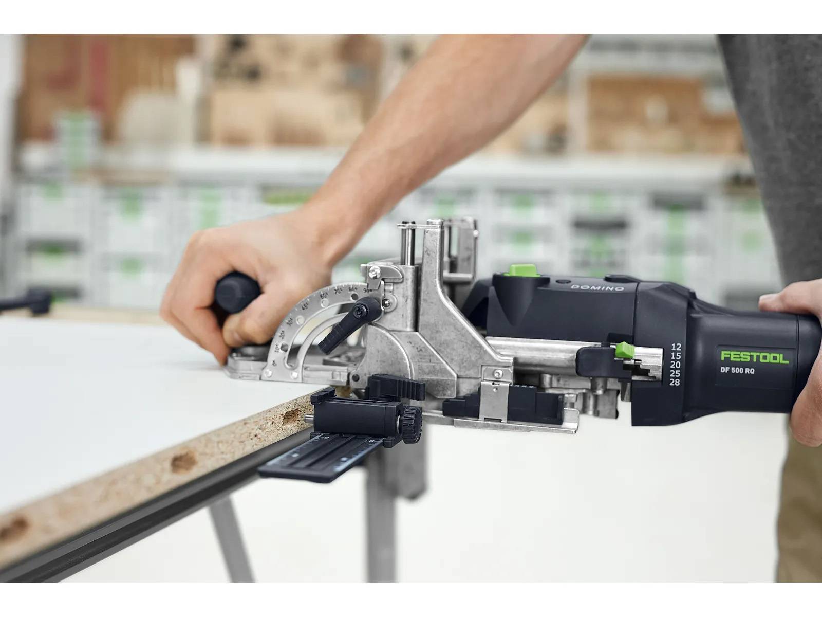 Fraiseuse filaire 420W DF 500 RQ-Set DOMINO - FESTOOL - avec accessoires - SYSTAINER - 578541 - Image 4