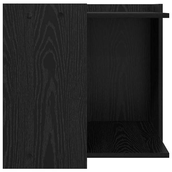 Meuble cache-litière pour chat design moderne en bois pour intérieur Chêne Noir – ComfortXL Pet Living - Image 6