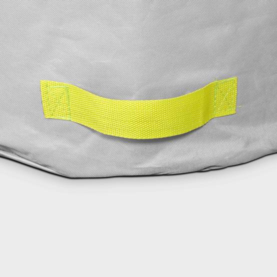 Oviala - Lot de 3 sacs à déchets de jardin 160l polyester gris Lesto - Oviala - Image 4