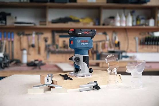 Bosch - Affleureuse sans-fil GLF 18V-8 - BOSCH - sans batterie, ni chargeur - 06016C6001 - Image 3