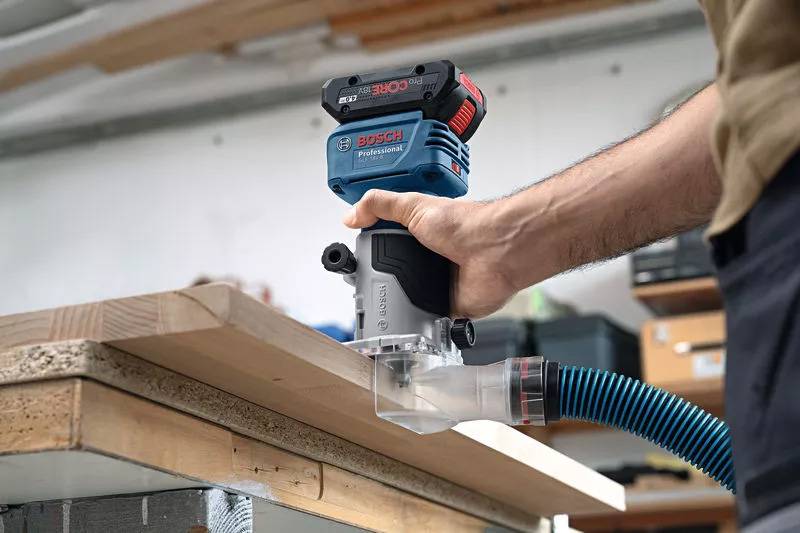 Bosch - Affleureuse sans-fil GLF 18V-8 - BOSCH - sans batterie, ni chargeur - 06016C6001 - Image 5