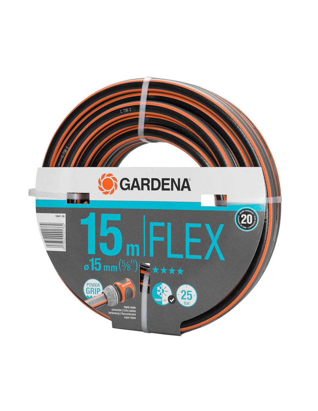 Autre - Tuyau Flexible Gardena 15m Flexible, Anti-vrille, ø15mm, 15m - Gardena - Image 1