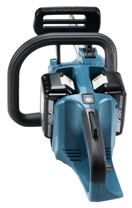 Tronçonneuse 36V (2x18V) LXT 35 cm - MAKITA - avec 2 batteries 18V 3.0Ah - chargeur rapide - DUC353RF2 - Image 4