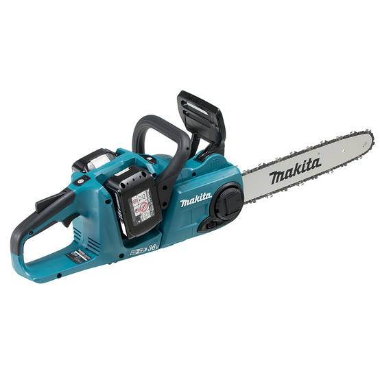Tronçonneuse 36V (2x18V) LXT 35 cm - MAKITA - avec 2 batteries 18V 3.0Ah - chargeur rapide - DUC353RF2 - Image 2