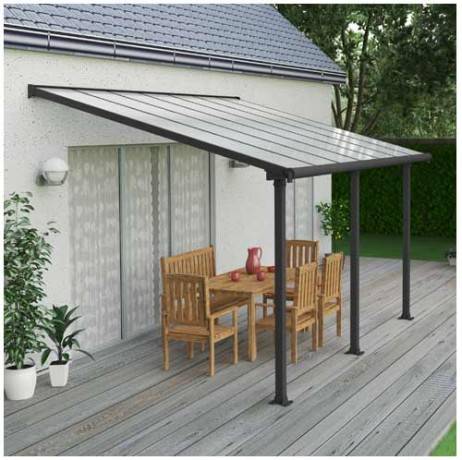 Canopia - Canopia Pergola Olympia 3X4,3 Grise - Image 3