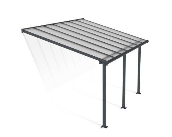 Canopia - Canopia Pergola Olympia 3X4,3 Grise - Image 1