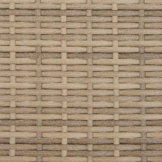 Canapé 2 Places Résine et Acacia Salon de Jardin Confort Beige et Crème – ComfortXL Outdoor Living - Image 5