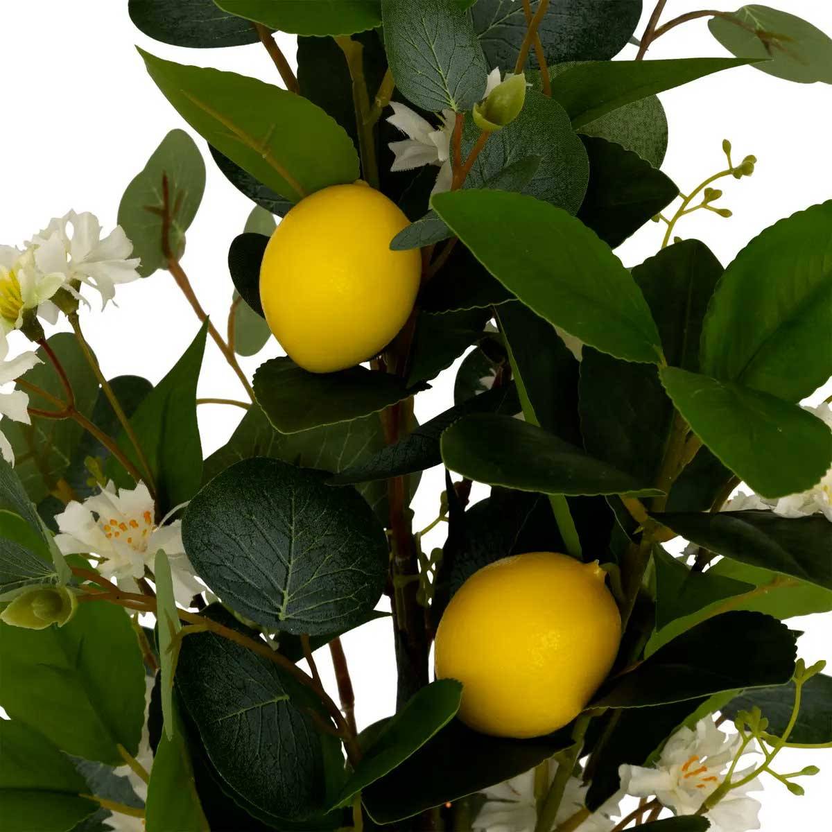 Bouquet Artificiel Citrons "Gilda" 64cm Multicolore - Image 2