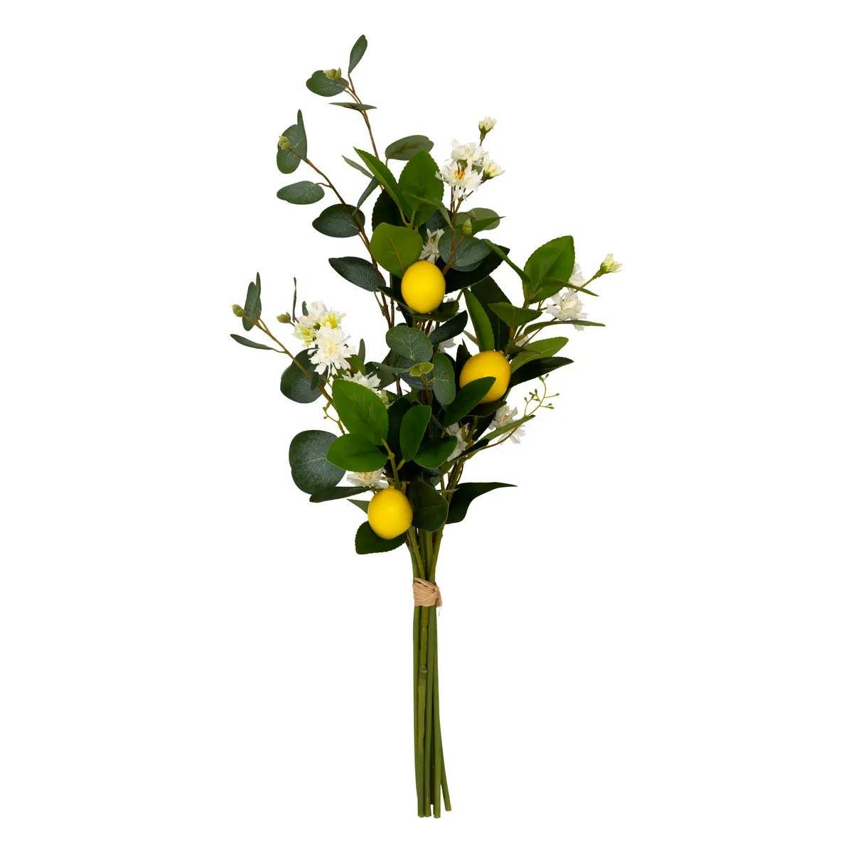 Bouquet Artificiel Citrons "Gilda" 64cm Multicolore - Image 1