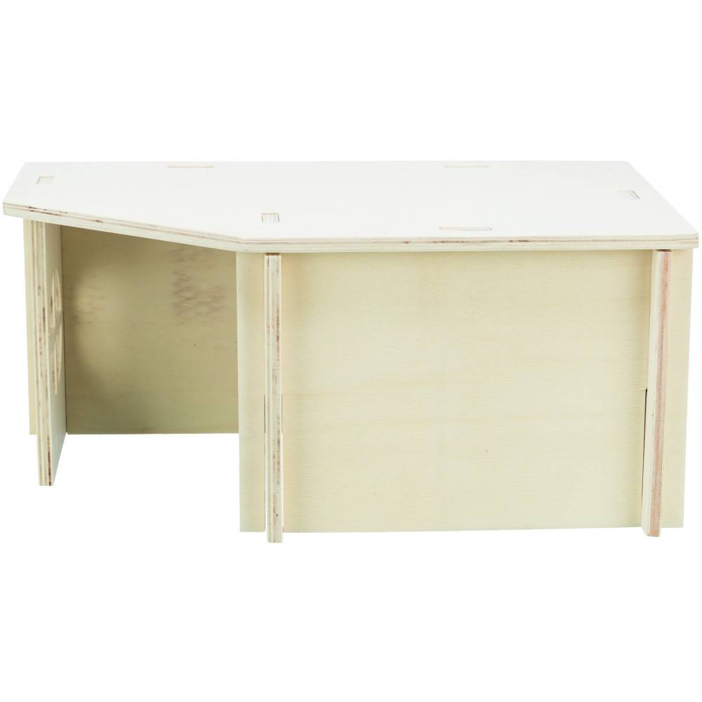 Trixie - Maison emboitable Holm 26 x 42 x H 18 cm pour cochons d'inde, lapins nains - Image 2
