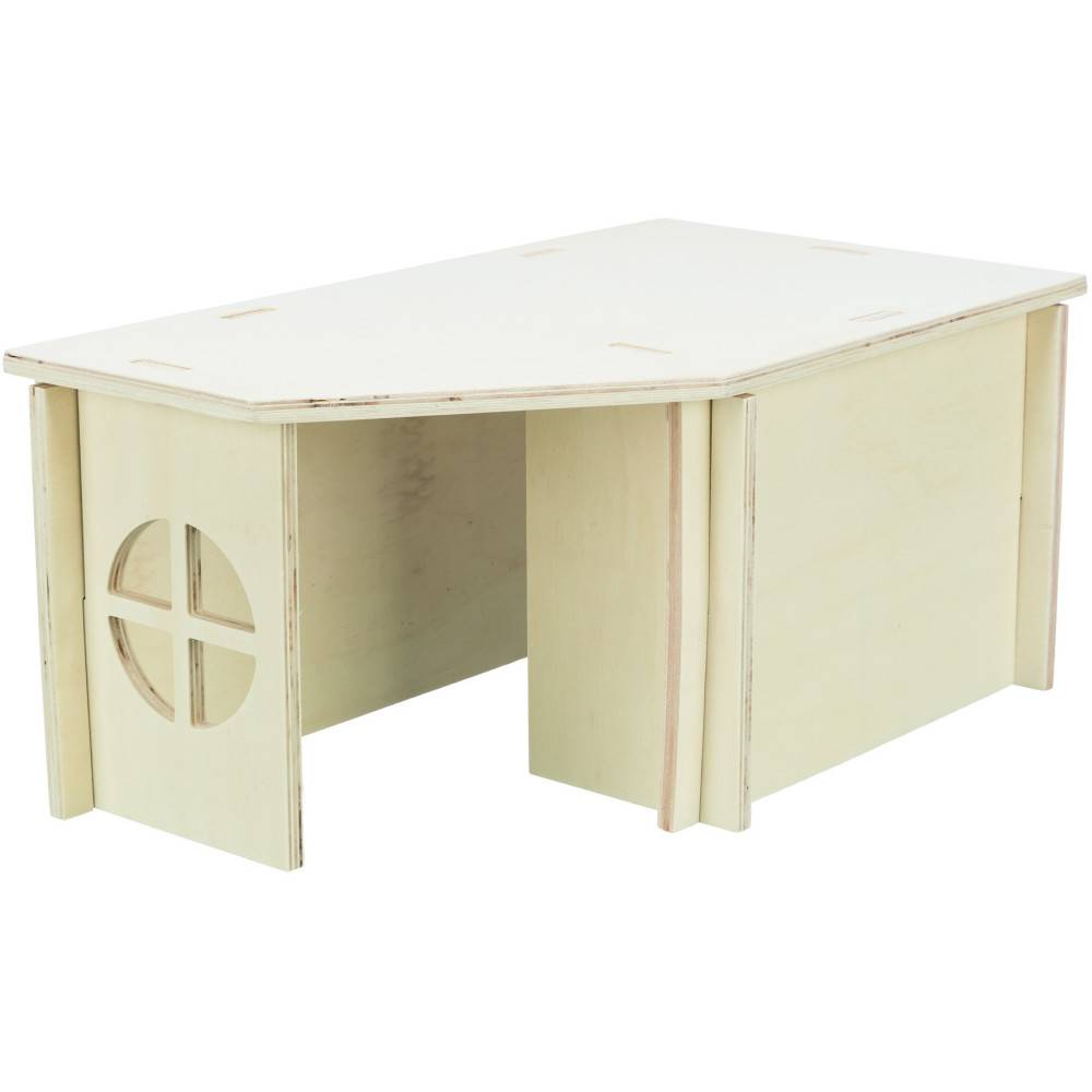 Trixie - Maison emboitable Holm 26 x 42 x H 18 cm pour cochons d'inde, lapins nains - Image 1