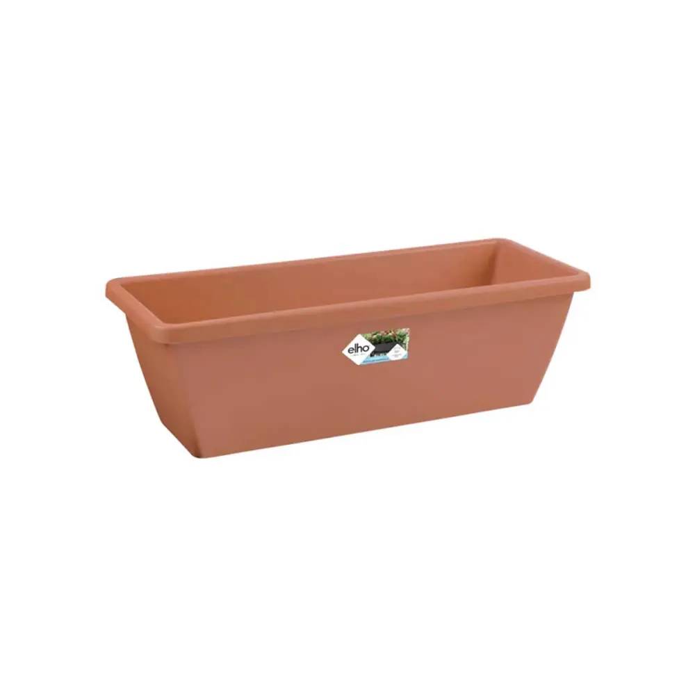 Elho - Lot de 8 Balconnières Elho® 70x16cm en plastique effet terre cuite - Image 4