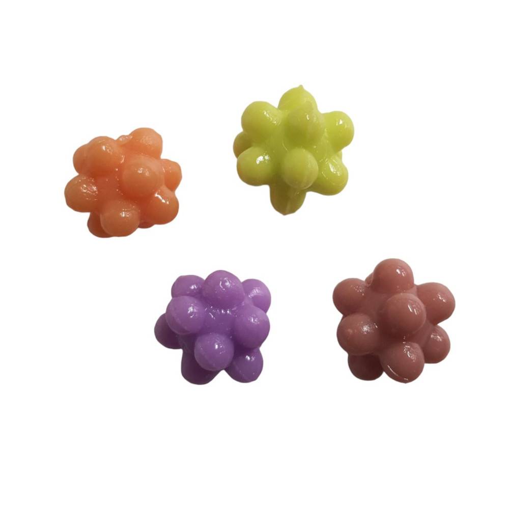Trixie - Set de balles avec bosses 4 pièces Dimensions: ø 3,5 cm  pour chat. - Image 1