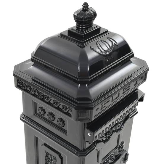 Boîte aux lettres Noir 36 X 32 cm - Prolenta Premium - Image 10