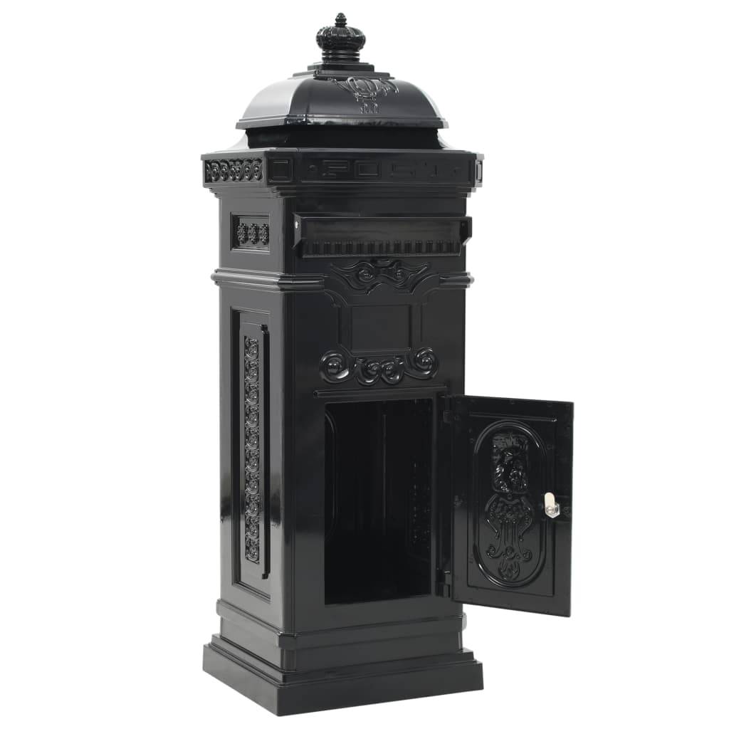 Boîte aux lettres Noir 36 X 32 cm - Prolenta Premium - Image 4