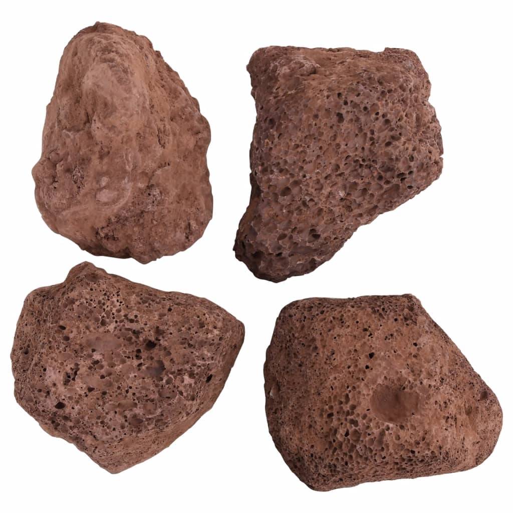 Grandes Roches Volcaniques pour Jardin et Bassin 10 kg Rouge 10-30 cm - ComfortXL Outdoor Living - Image 4