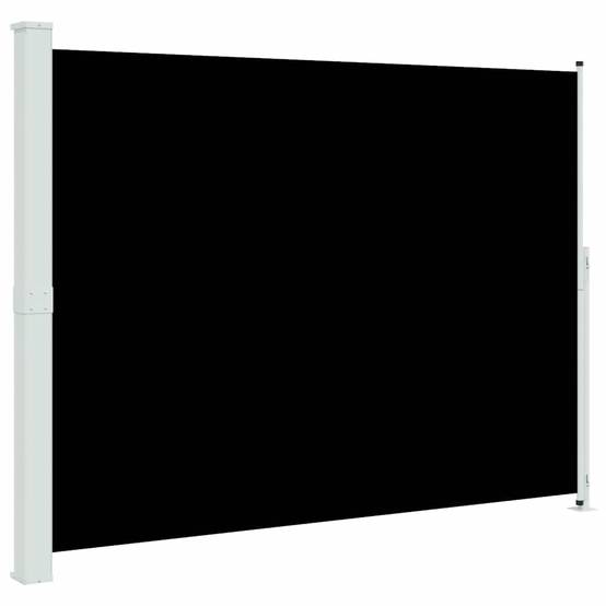 Store latéral rétractable polyester noir 220 x 300 cm - PANGIVO - Image 2