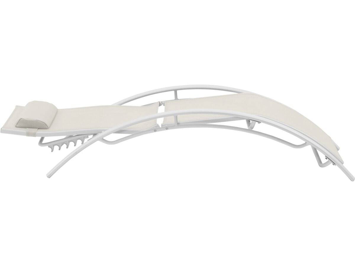 Habitat Et Jardin - Bain De Soleil En Aluminium "beauty" - Phoenix - Ecru - Lot De 2 -habitat Et Jardin - Image 4