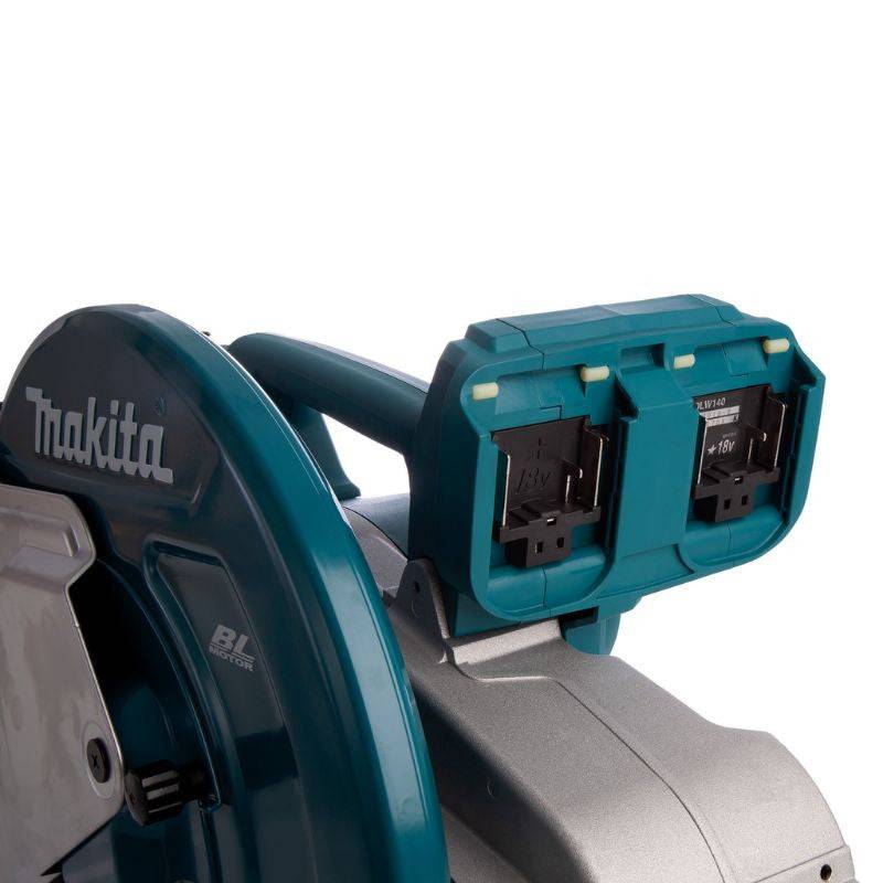 Makita - Tronçonneuse à métaux 355mm MAKITA DLW140PG2 - 2 batteries 6,0Ah + chargeur double Makita - Image 3