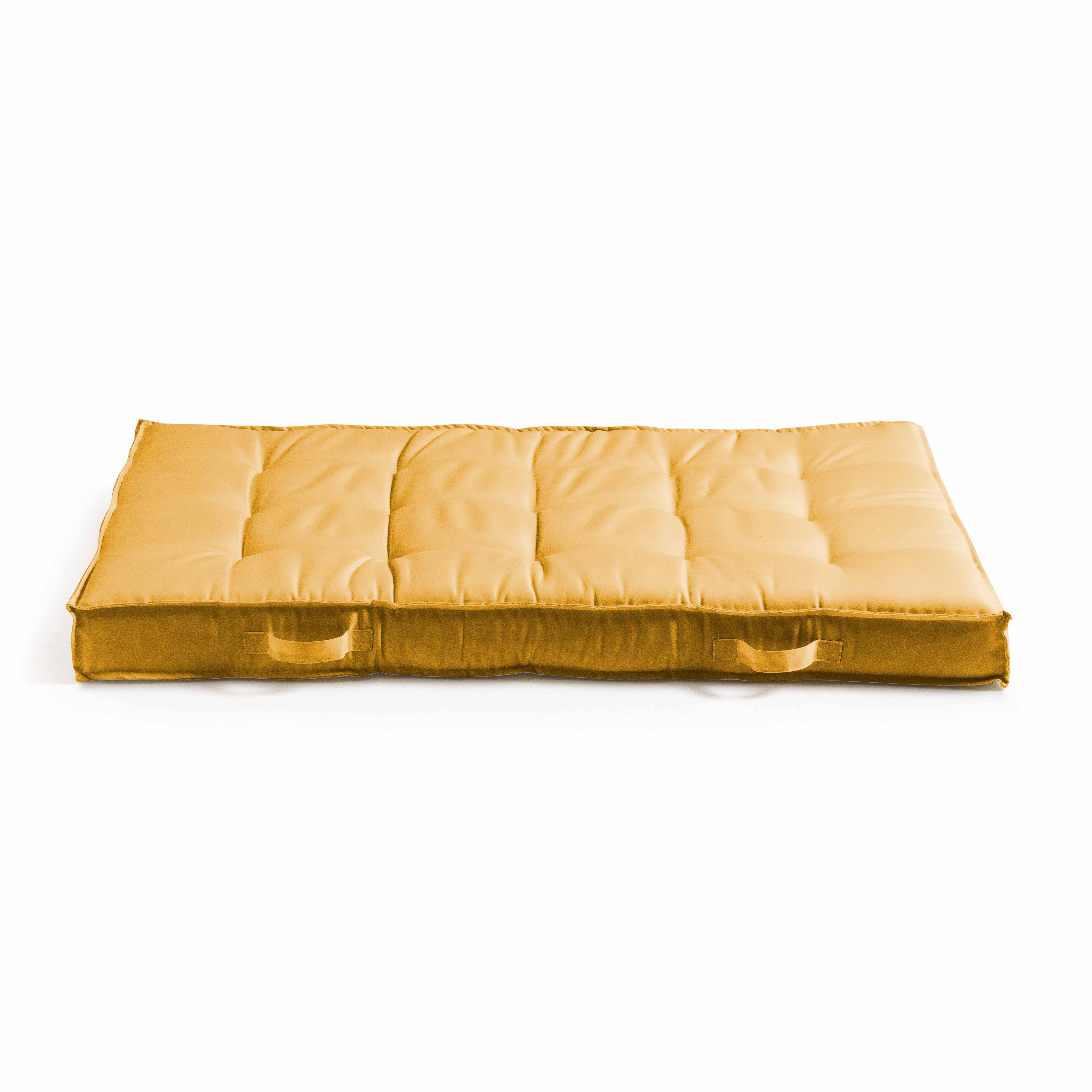 Oviala - Coussins pour palette matelassés jaune Cuzco - Oviala - Image 2
