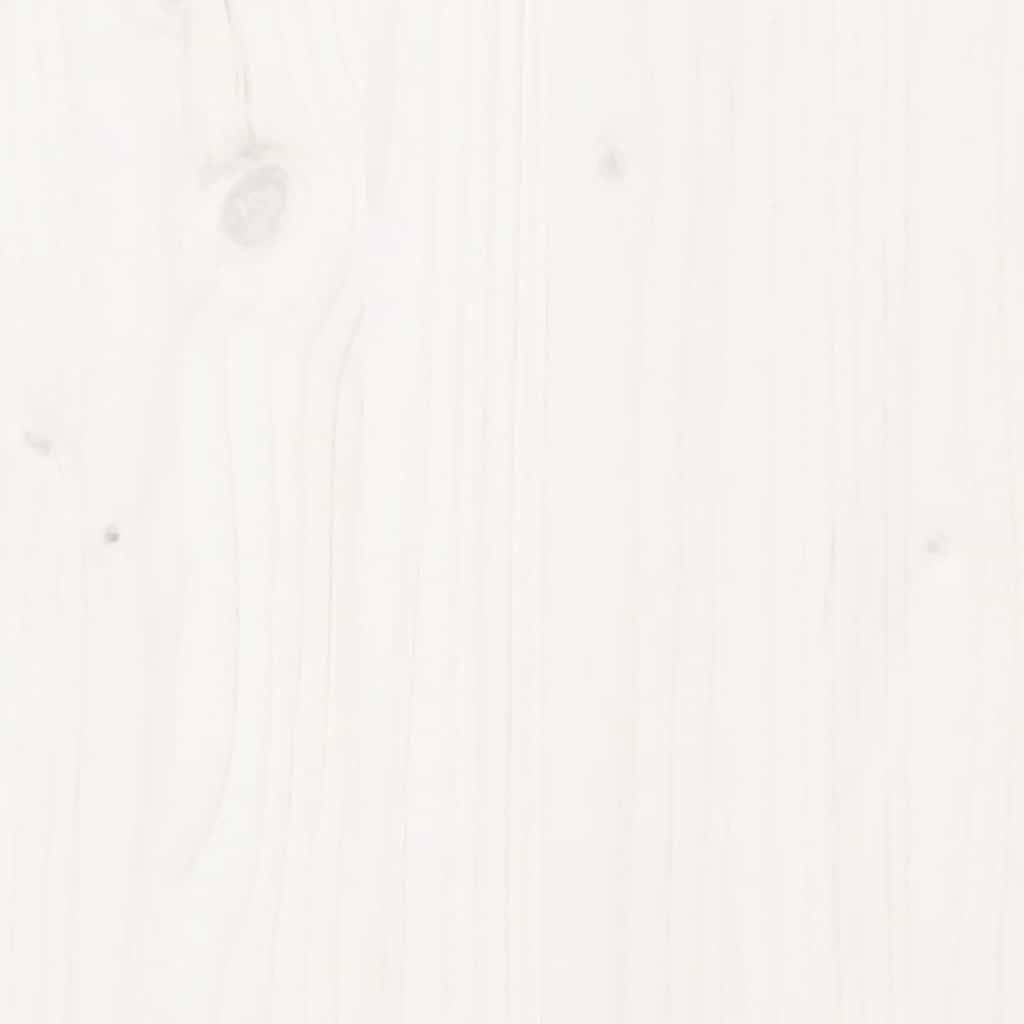 Canapé d'angle de jardin | Canapé D'extérieur | Sofa De Jardin blanc bois de pin massif Maison Chic - Image 7