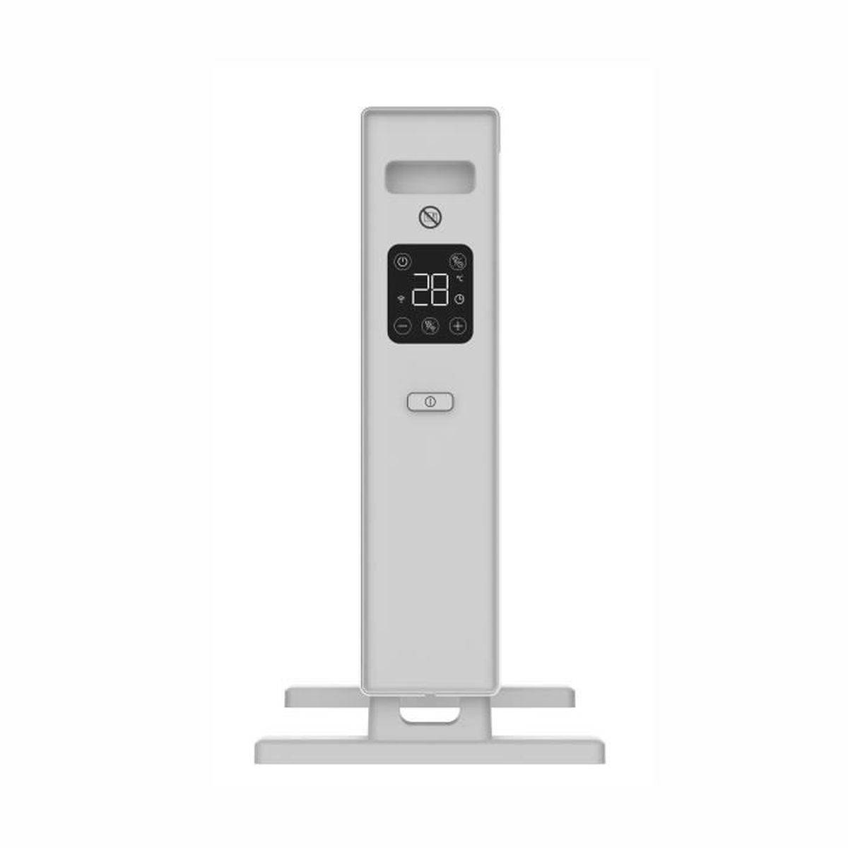 Radiateur convecteur électrique mobile 2000 W, blanc mat, thermostat 10-35 °C - OCEANIC - Image 4