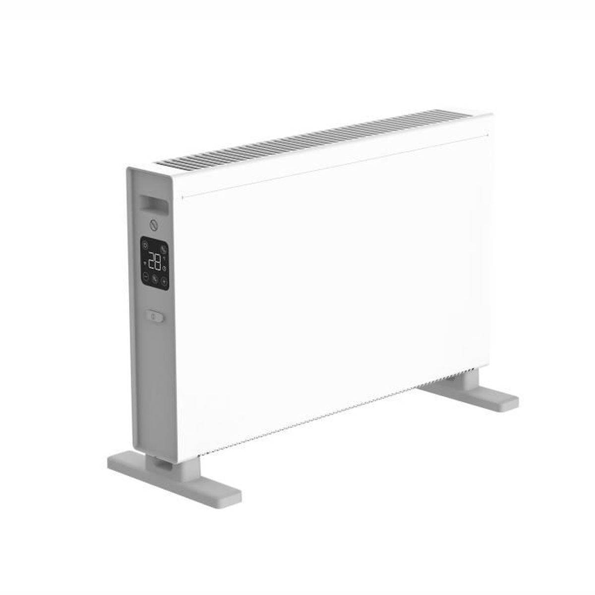 Radiateur convecteur électrique mobile 2000 W, blanc mat, thermostat 10-35 °C - OCEANIC - Image 7