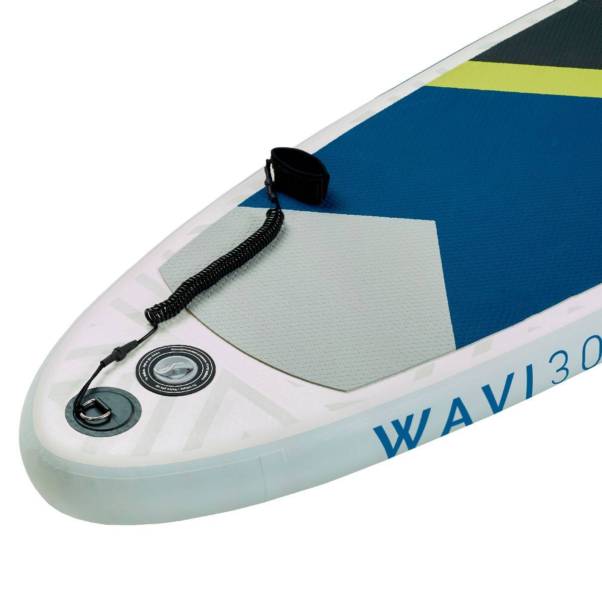 Kangui - KANGUI Stand Up Paddle Gonflable 305 cm (10') - SUP avec pagaie réglable, sac à dos, pompe haute pression, leash et kit de réparation - WAVI - Image 5