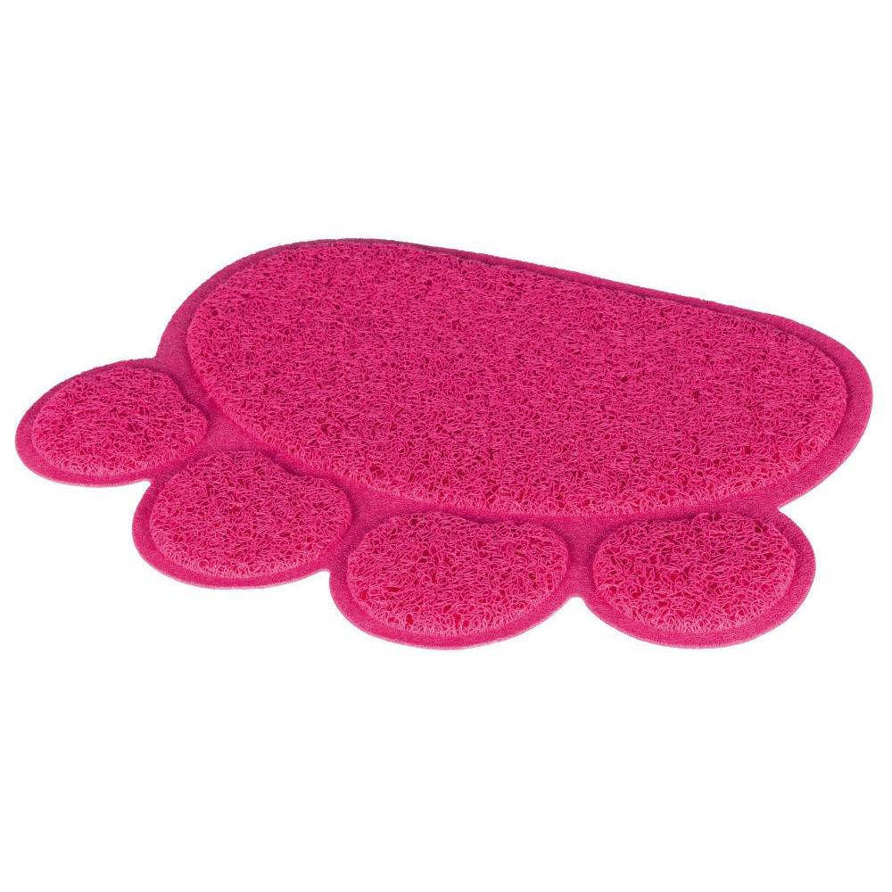 Trixie - Trixie - Tapis pour bac à litière, couleur rose, 40 X 30 cm pour chat - Image 1