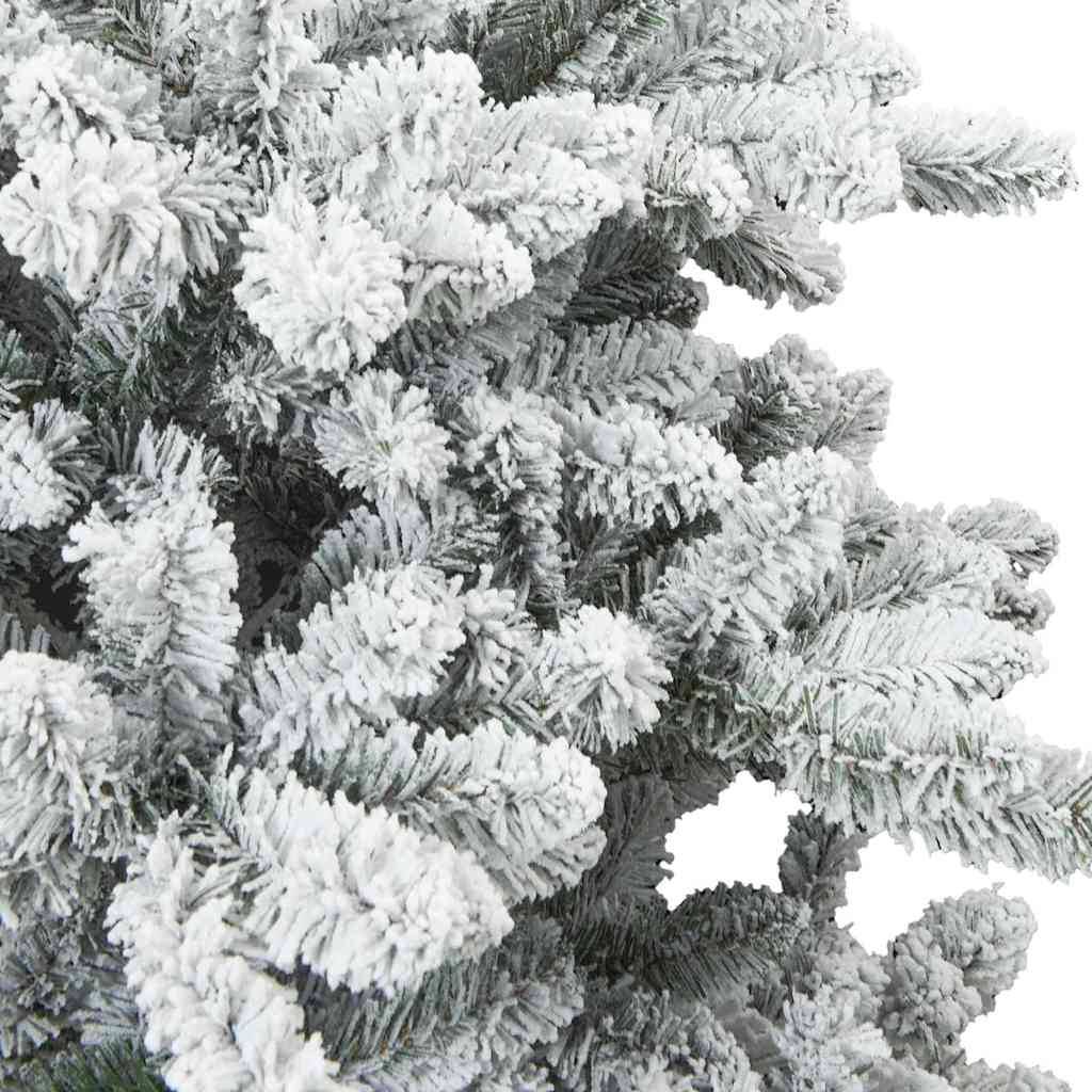 ComfortXL - Sapin de Noël Artificiel Blanc Effet Neige PVC pour Fêtes Intérieur 150 cm – ComfortXL Outdoor Living - Image 5