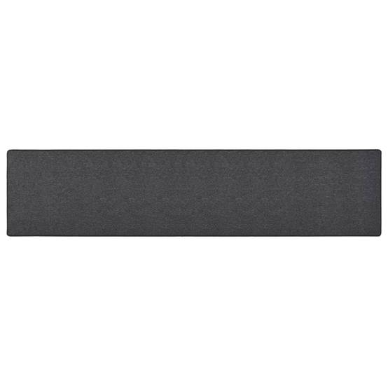 Tapis de Sol Long pour Couloir Antidérapant et Résistant Idéal Passage Fréquent Anthracite 50x250 cm – ComfortXL Outdoor Living - Image 1