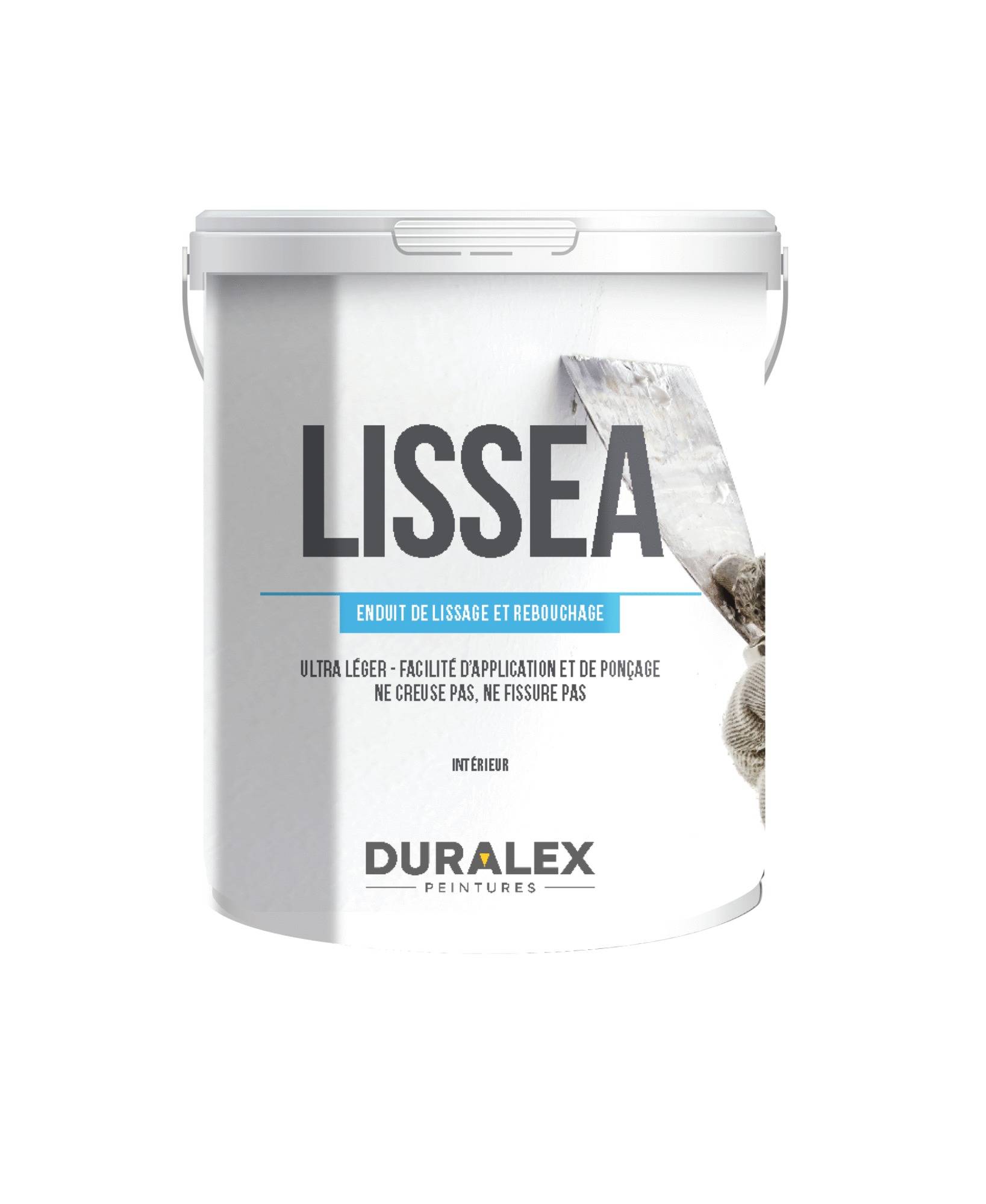 Duralex - Enduit acrylique lissage et rebouchage 1kg - DURALEX - 101100303
