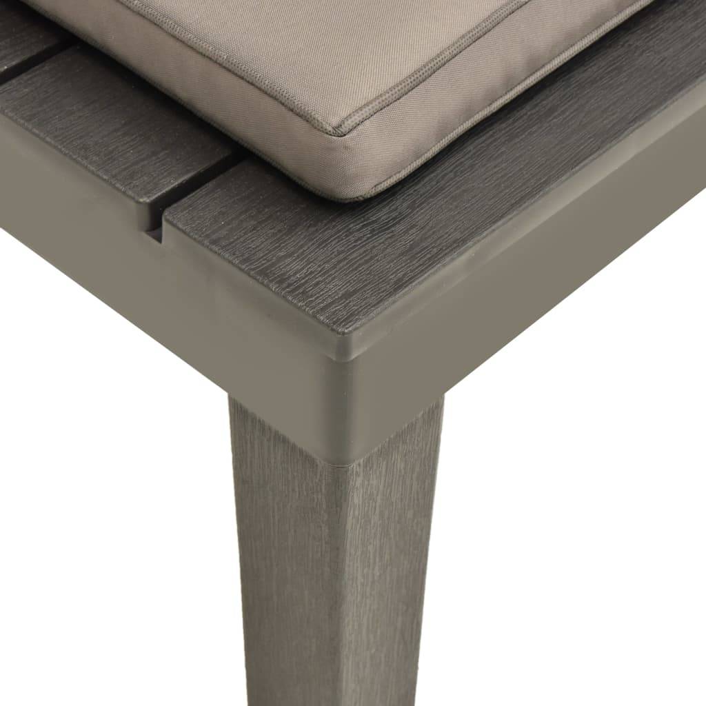 Prolenta Premium - Chaises de jardin plastique anthracite 78 x 78 x 70 cm - Prolenta premium p3121.7 - Image 7