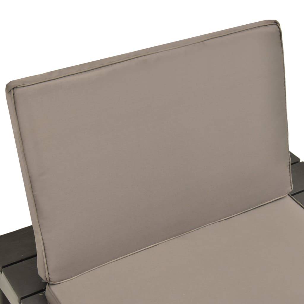 Prolenta Premium - Chaises de jardin plastique anthracite 78 x 78 x 70 cm - Prolenta premium p3121.7 - Image 6