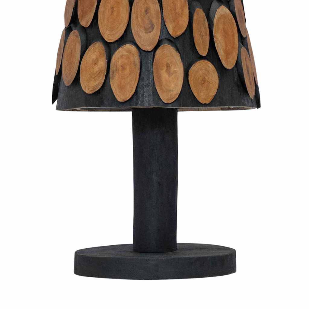 Maison Chic - Sapin de Noël | Arbre de Noël avec support Marron 120 cm Bois de teck solide Maison Chic - Image 9