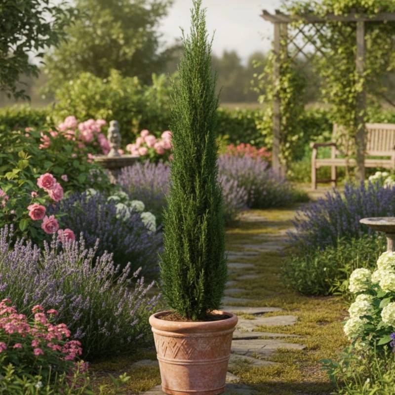 Cyprès d'Italie Totem, Cyprès de Provence - Pot de 4L - 40/60 cm - Image 3