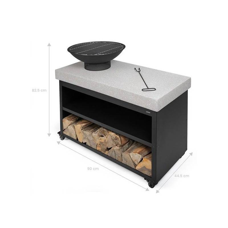 Livoo - Brasero Barbecue Sur Desserte - Livoo - Doc329 - - Image 5