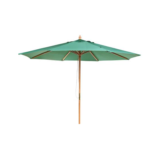 Parasol droit Tissu Vert TOSCANA - Beliani - Image 1
