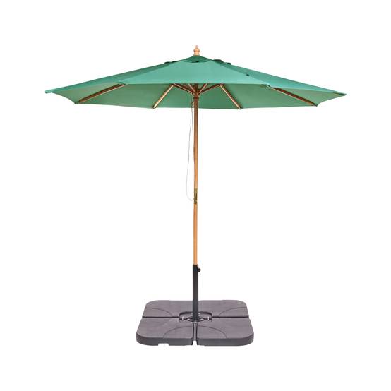 Parasol droit Tissu Vert TOSCANA - Beliani - Image 3