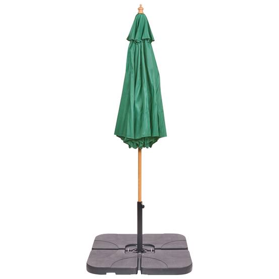 Parasol droit Tissu Vert TOSCANA - Beliani - Image 5