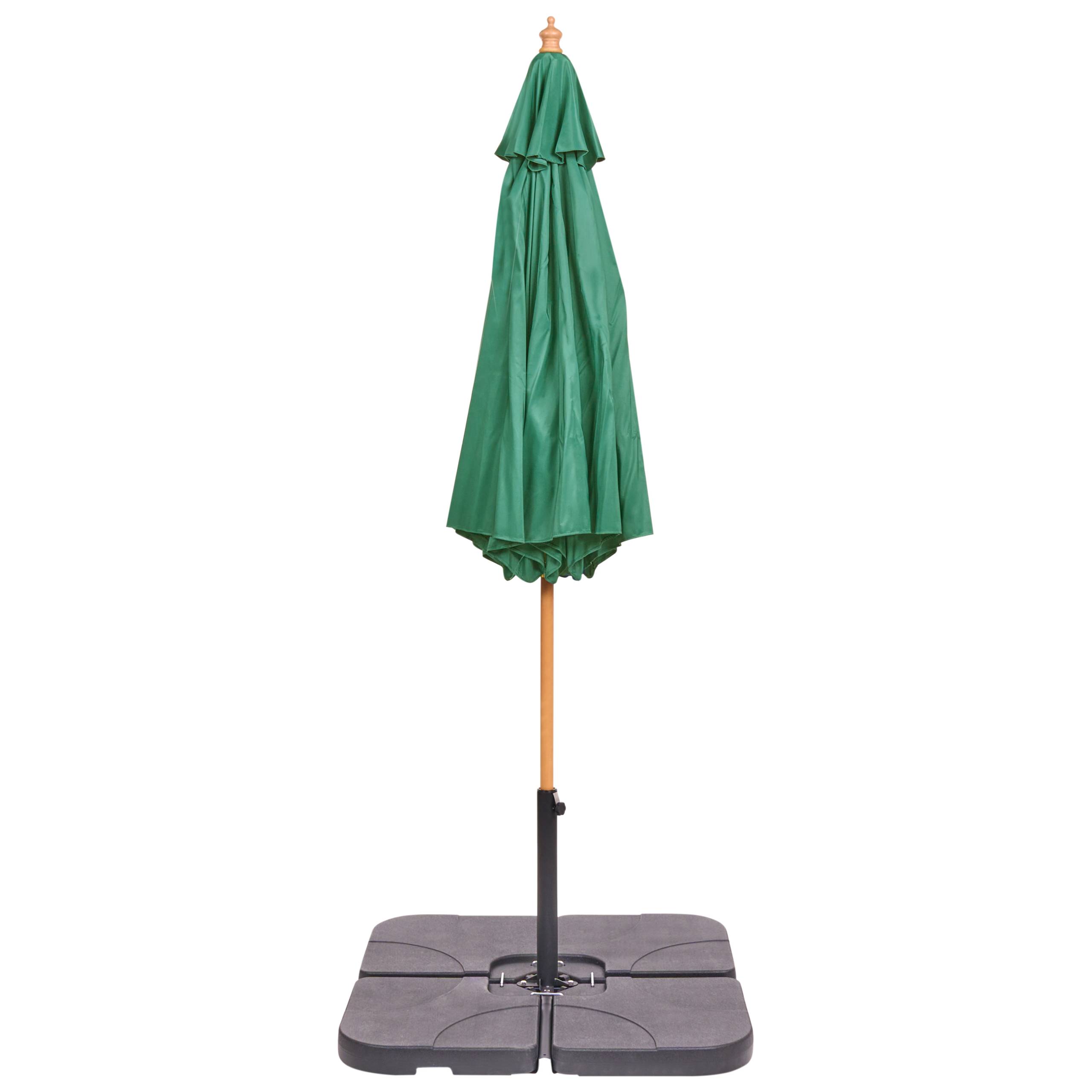 Parasol droit Tissu Vert TOSCANA - Beliani - Image 5