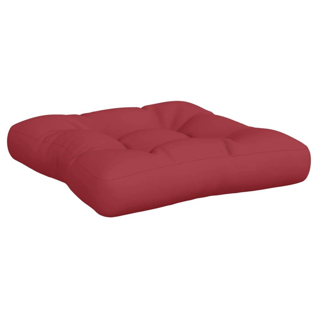 Lot de 3 Coussins Salon de Jardin Palette en Tissu Imperméable Rouge Bordeaux 61.5x60cm – ComfortXL Outdoor Living - Image 7