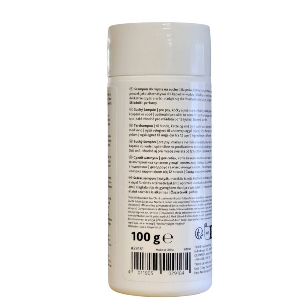 Trixie - Shampoing sec poudre 100g pour chien, chat - Image 3