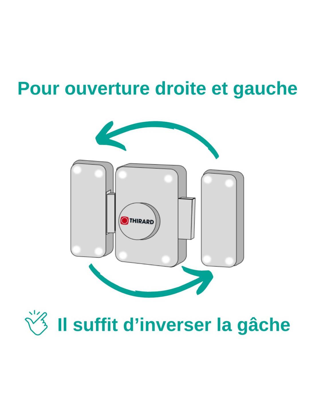 Verrou Transit 2 - THIRARD - 98610 - Image 5