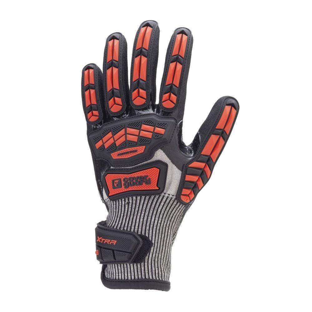 Gants de travail anti-impact Coverguard EUROcut IMPACT 200 (lot de 5) Rouge / Noir 7 - Image 1