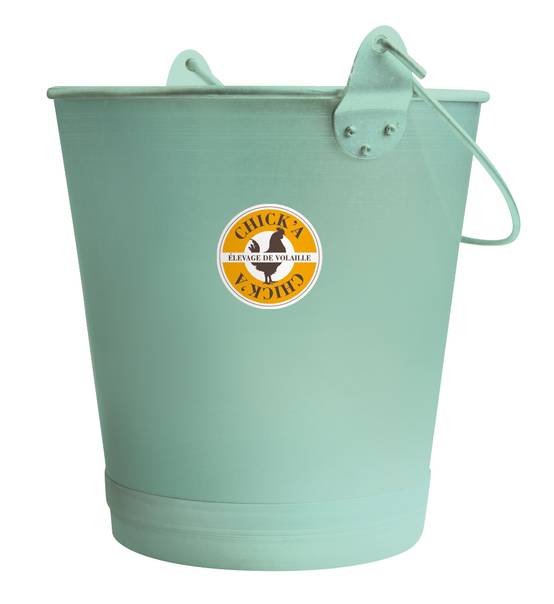 Chick'a - Seau 12 L vert d'eau - Image 1
