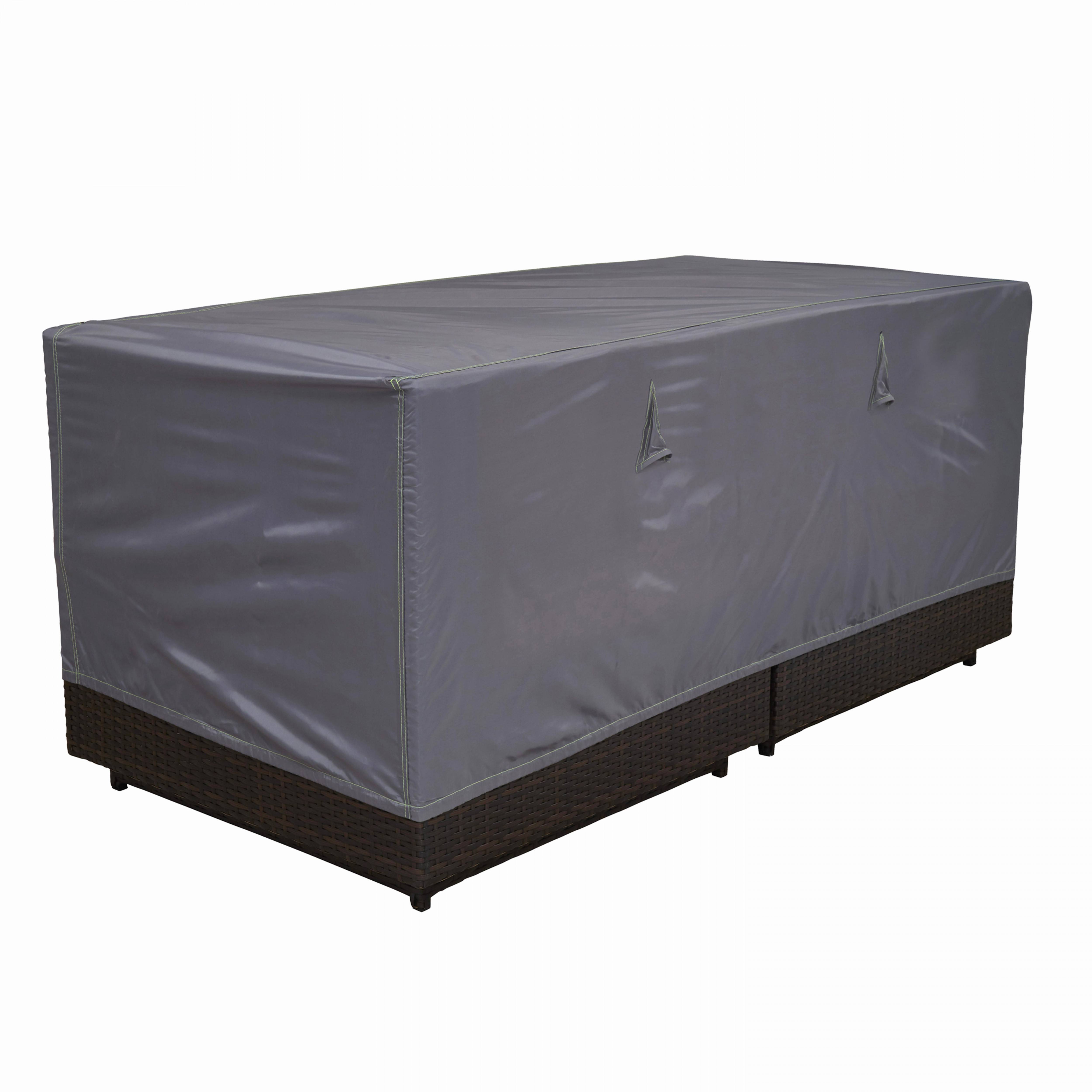 Oviala - Housse de salon de jardin canapé 2 places 130x75x60 cm grise Cov'Up - Oviala - Image 1