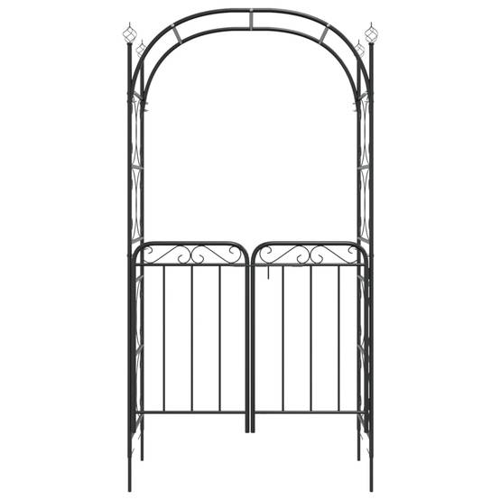 Prolenta Premium - Pergola acier noir 108 x 45 x 235 cm - Prolenta premium p398.1 - Image 3